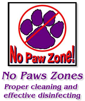 No Paws Zone