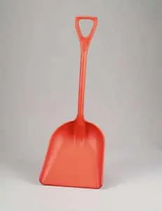 One Piece Shovel Large Red