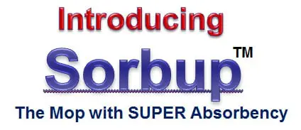 Sorbup disposable mops