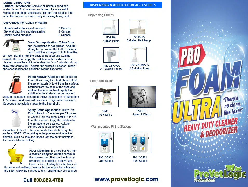 Pro Foam Ultra Heavy Duty Foam Degreaser