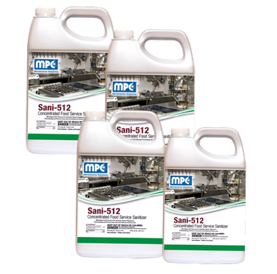 Sani-512 Dish Sanitizer 4 Gallons 2 MISCO Sani 512_300_4up