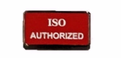ISO Authorized Badge