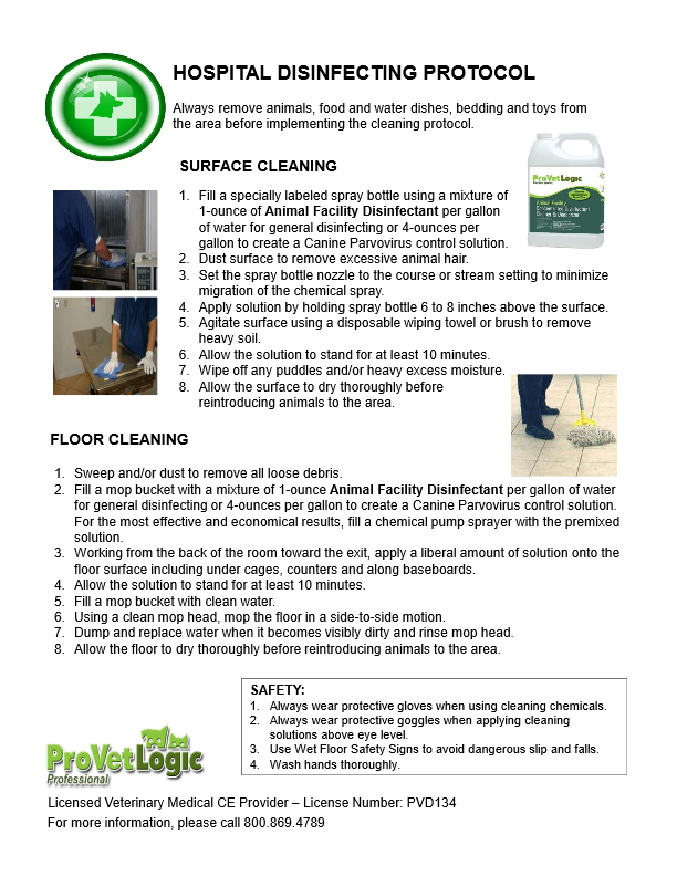 Zone Cleaning Protocol Hospital Disinfecting pdf image