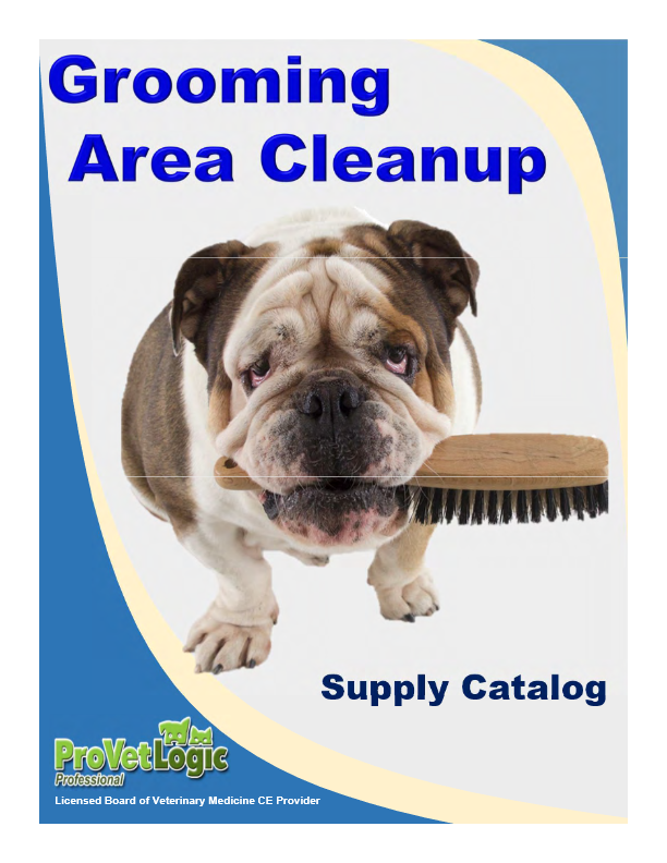 Grooming area Cleanup Catalog