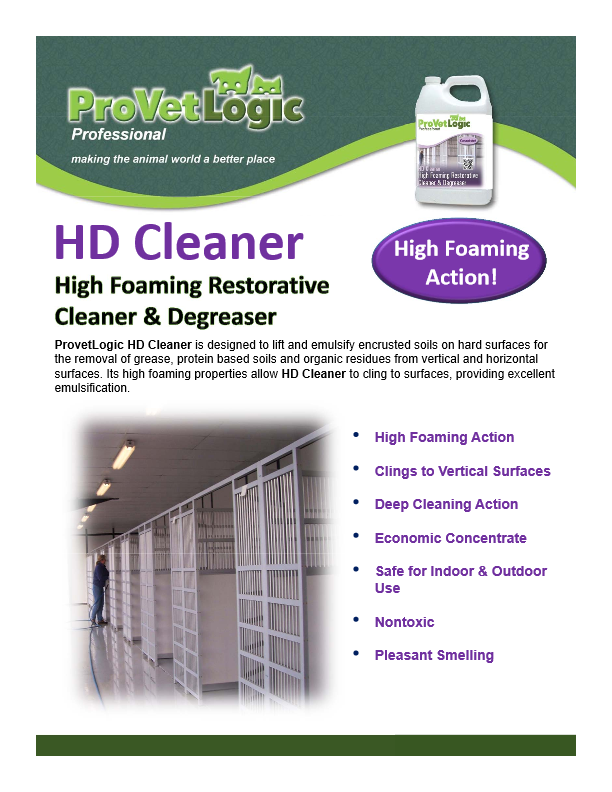 High Foaming HD Cleaner