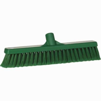 Broom, Push, Soft Bristle Green