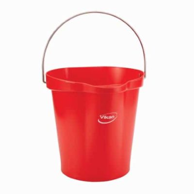 Pail With Drip Free Spout Red
