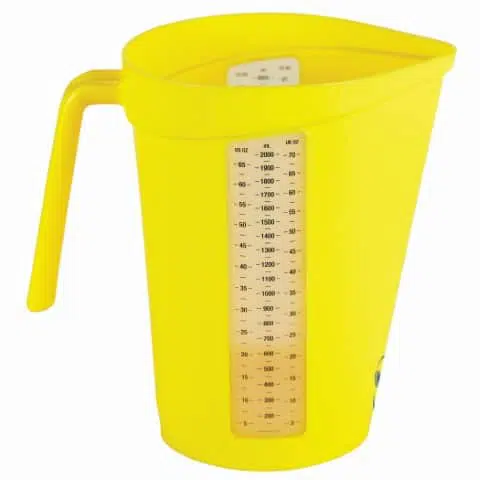 PVL 6000 Measuring Jug Yellow