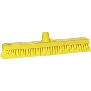 Deck Scrub Brush Yellow 18.5 Inches